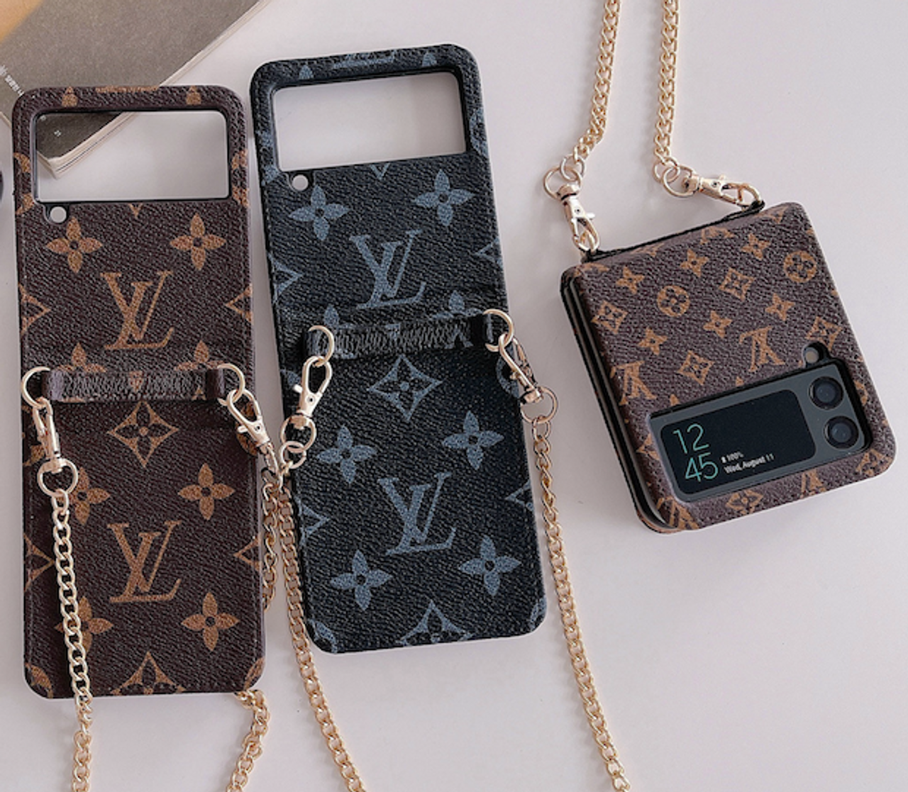 Louis Vuittonのスマートフォンカバー LOUIS VUITTON Coque Cover Case For Samsung Galaxy Z Flip 7