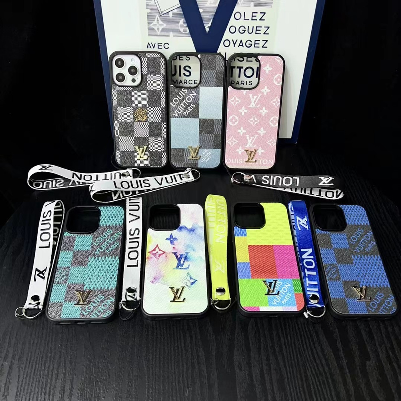 iPhoneアクセサリー Louis Vuitton iphone16pro Compatible with iPhone 16 Pro Max Case Luxury For iPhone 16