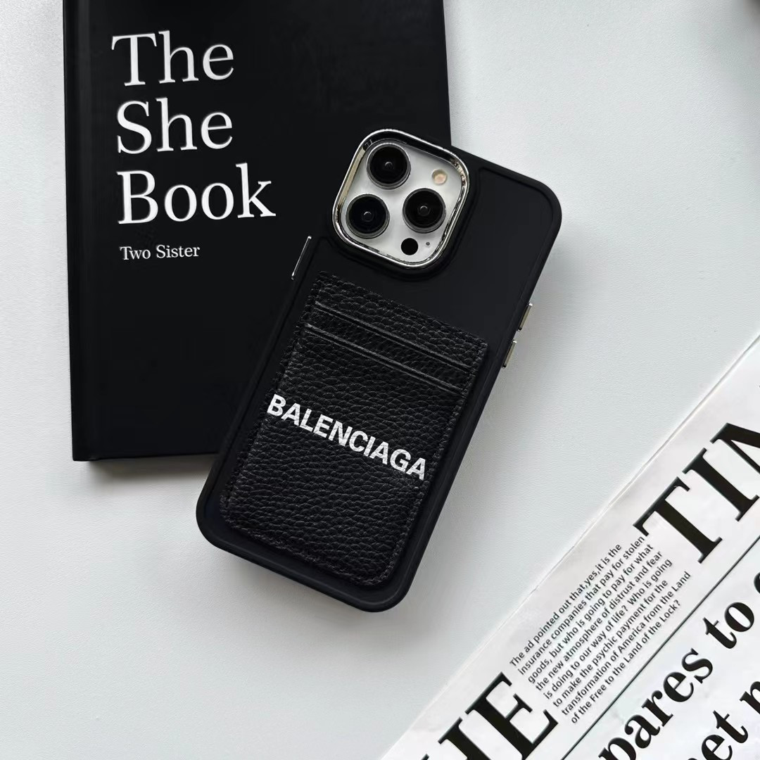BALENCIAGA Coque Cover Case For Apple iPhone 16 Pro Max 15 14 13 12 11 XS  XR. /3