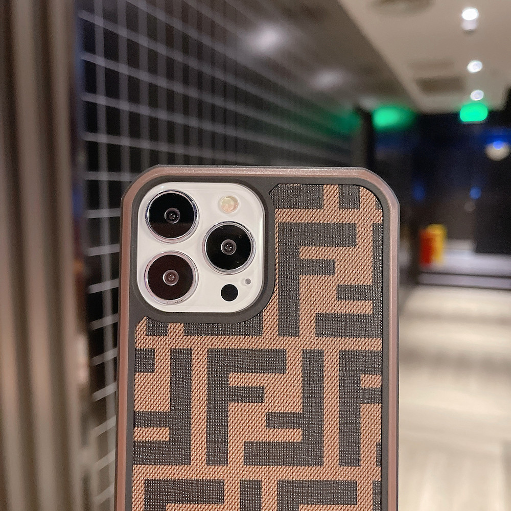 FENDI ROMA Coque Cover Case For Apple iPhone 16 Pro Max 15 14 13