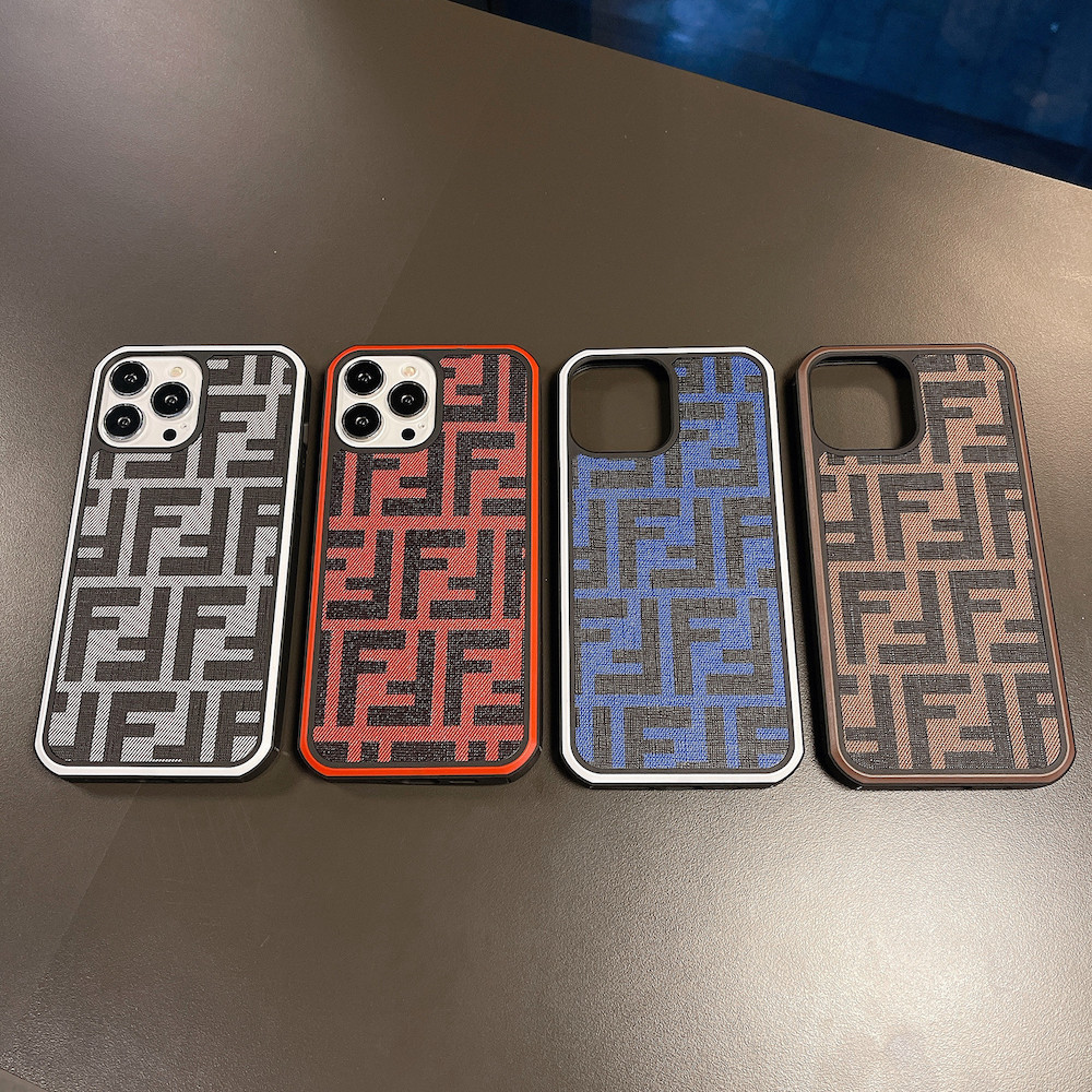 FENDI ROMA Coque Cover Case For Apple iPhone 16 Pro Max 15 14 13