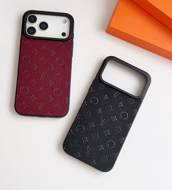 Louis Vuitton iPhoneケース ブラック Louis Vuitton Black Empreinte Monogram iPhone X/XS Folio Case