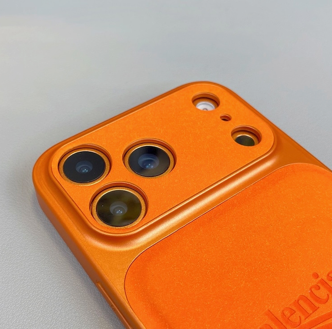 BALENCIAGA オレンジ iPhone14プロスマホケース 楽天市場