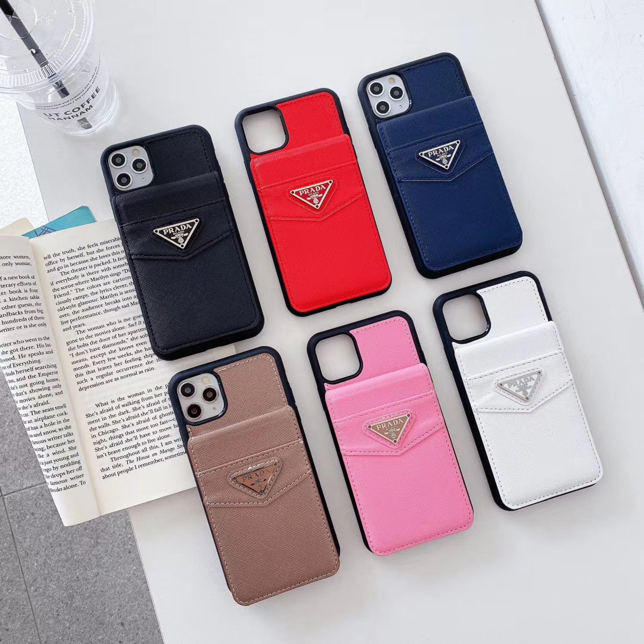 Prada Cover Case For Apple Iphone 13 Pro Max Mini 12 11 Xr Xs X 7 8 SE