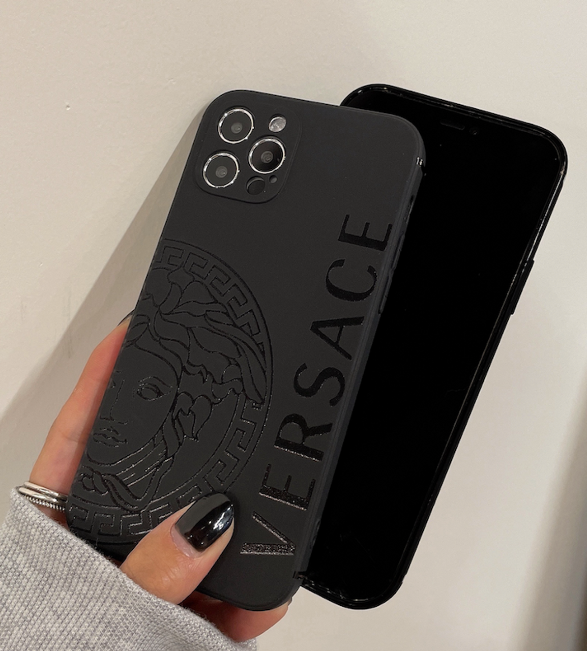 VERSACE Coque Cover Case For Apple iPhone 15 Pro Max 14 13 12 11 Xr Xs 7 8