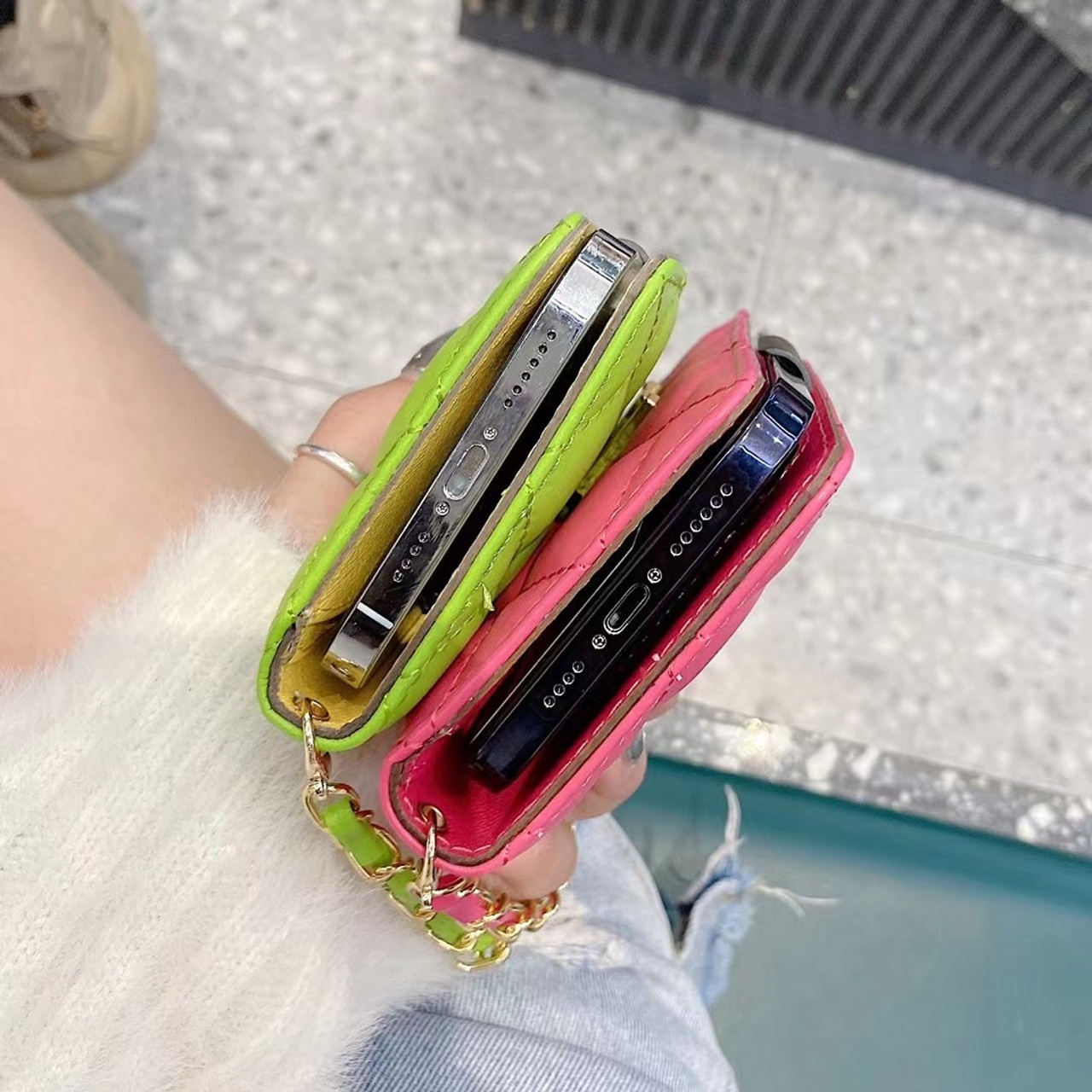 Yves Saint Laurent Wallet Bag Handbag Case Apple Iphone 13 Pro Max Mini 12 11 X Xr Xs 7 8 1