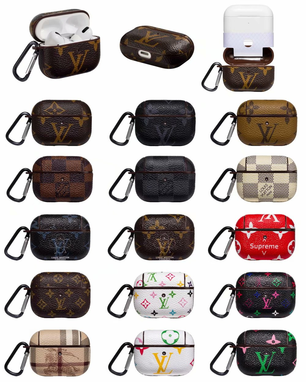 Louis Vuitton Protection Cover Case For Apple Airpods Pro For Airpods 1 2