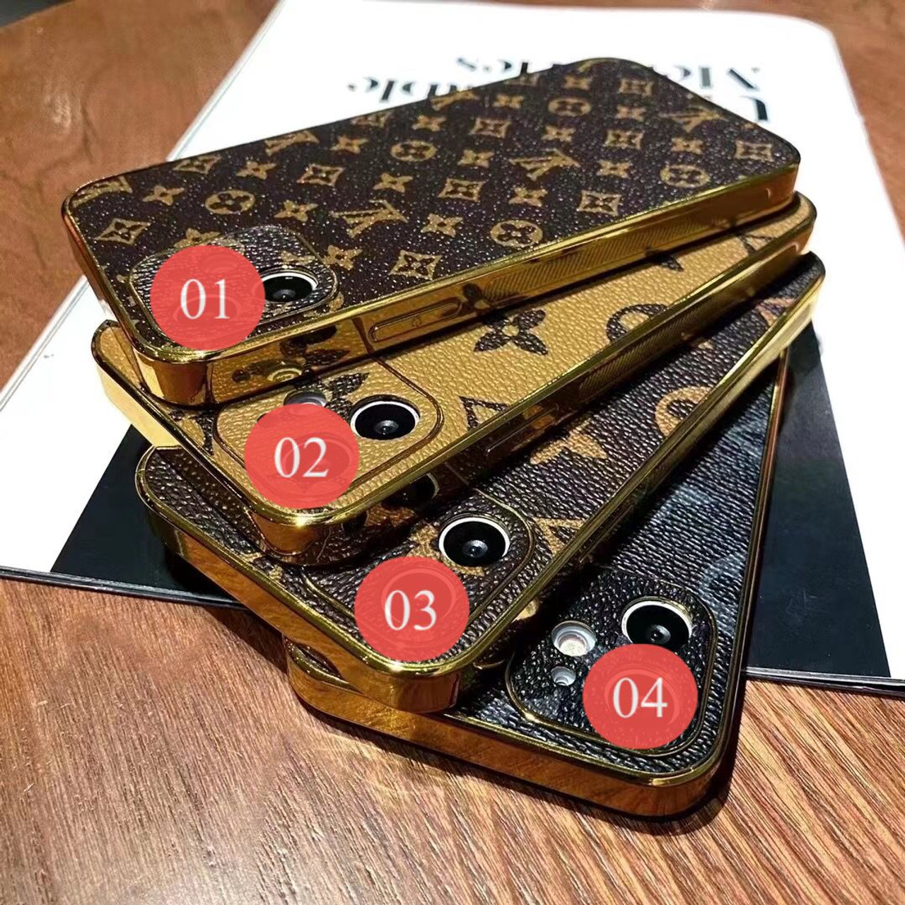 Louis Vuitton Cover Case For Apple iPhone 14 Pro Max Plus 13 12 11 X Xr  Xs-04