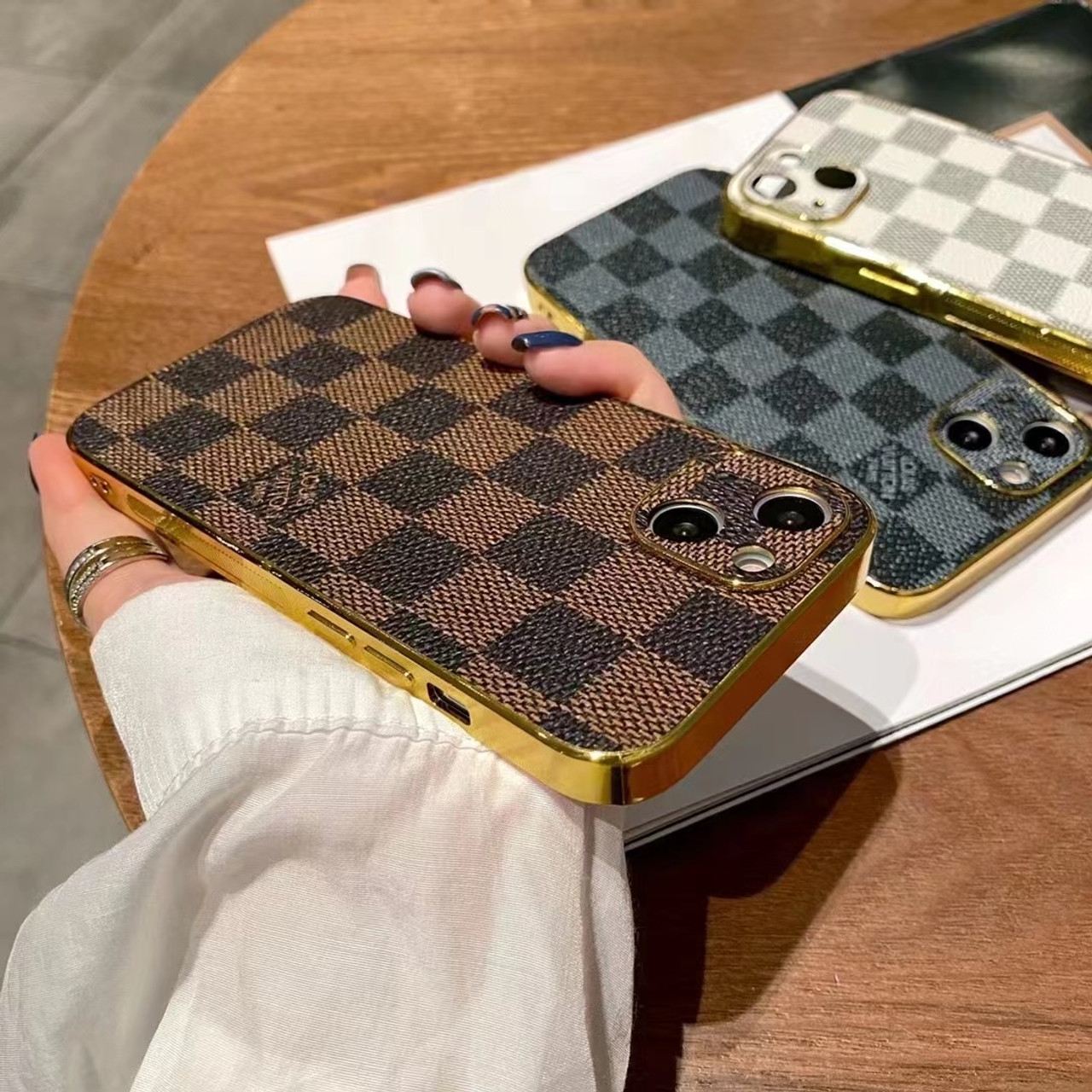 Louis Vuitton Cover Case For Apple iPhone 14 Pro Max Plus 13 12 11
