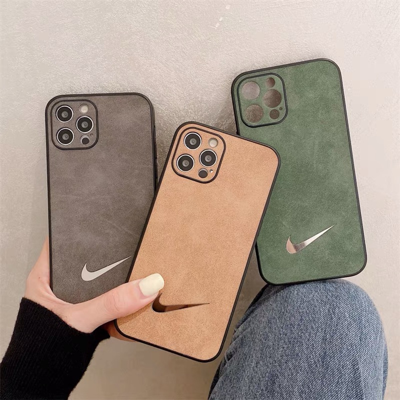 Nike Air Cover Coque Case For Apple iPhone 15 Pro Max Plus 14 13 12 11 Xr  Xs 7 8 Plus
