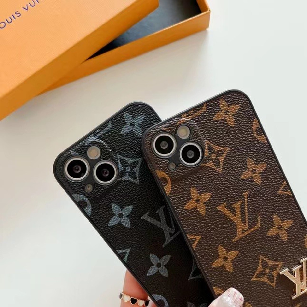 Louis Vuitton Eclipse Ultra Thin Case for iPhone 14 13 12 11 Pro Max Xs XR  7 8 Plus - Louis Vuitton Case