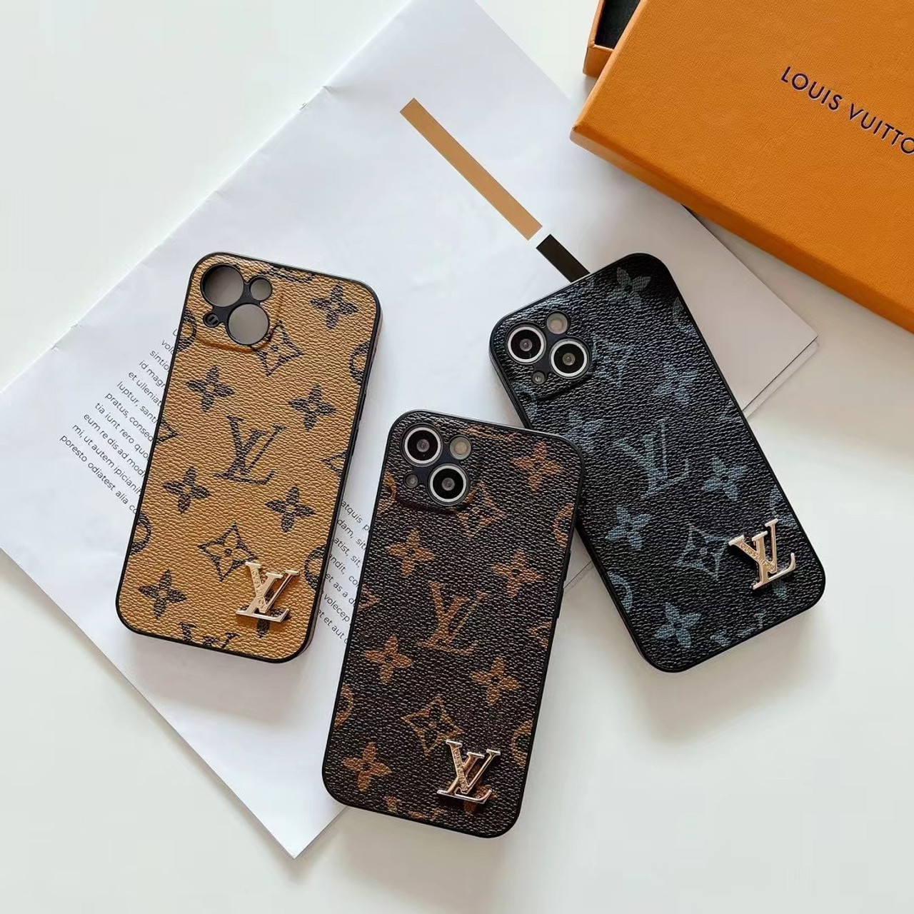 Louis Vuitton Cover Case For Apple iPhone 14 Pro Max Plus 13 12 11 X Xr Xs  7 8 -3