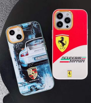OnlineBoutikStore, Luxury Car Porsche Ferrari Case Cover Coque Custodia Hulle Funda For Apple Iphone 14 Pro Max 13 12 11, Casetify, RhinoShield #CaseIphone13  #CaseIphone14