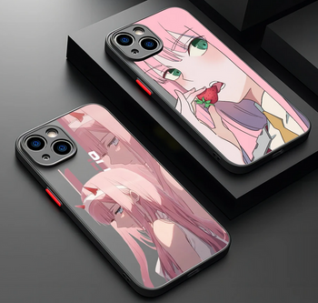 OnlineBoutikStore, Luxury Case Cover Coque Custodia Hulle Funda Zero Two Darling in the FranXX Anime Manga For Apple iPhone 15 Pro Max Plus Mini 14 13 12 11  /2