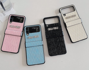 OnlineBoutikStore, MIU MIU Case Cover Coque Custodia Hulle For Samsung Galaxy Z Flip 6 - Z Flip 5 - Z Flip 4 - Z Flip 3 - Z Fold 6, Casetify, RhinoShield #CaseZFlip /4