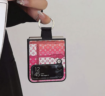 OnlineBoutikStore, LOUIS VUITTON Case Cover Coque Custodia Hulle For Samsung Galaxy Z Flip 7 - Z Flip 6 - Z Flip 5 - Z Flip 4 - Z Fold 7 Casetify, RhinoShield #CaseLouisVuittonZFlip  /6