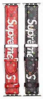 OnlineBoutikStore, luxury Originals Supreme Louis Vuitton Strap Band Bracelet For All Apple Watch Series #AppleWatch #AppleWatchSupreme #BandWatchApple #SupremeBand  #SupremeStrap