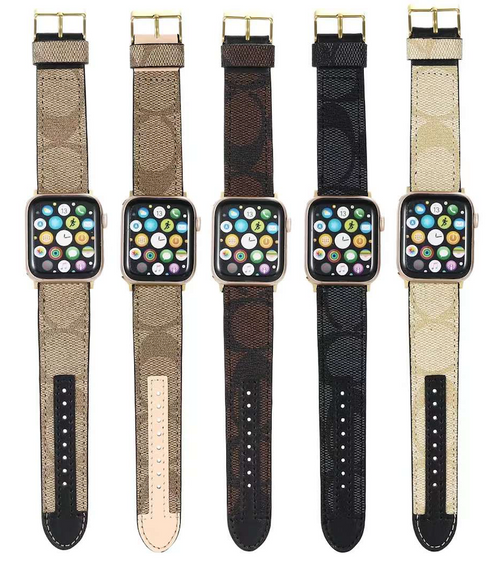 OnlineBoutikStore, luxury Originals Coach Strap Band Bracelet For All Apple Watch Series #AppleWatch #AppleWatchCoach #BandWatchApple #CoachBand #CoachStrap /