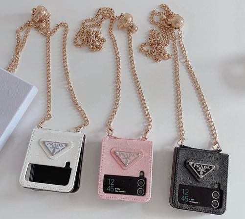 OnlineBoutikStore, PRADA Coque Cover Case For Samsung Galaxy Z Flip 7 - Z Flip 6 - Z Flip 5 - Z Flip 4 - Z Flip 3, Casetify, RhinoShield #CasePrada #CasePradaZFlip