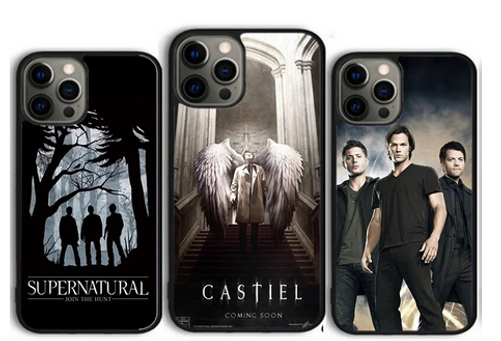 OnlineBoutikStore, SUPERNATURAL DEAN CASTIEL WINCHESTER  Soft Coque Cover Case For Iphone 15 Pro Max 14 13 12 11  , Casetify, RhinoShield #CaseIphone15 #CaseIphone14