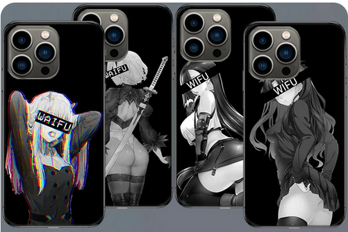 OnlineBoutikStore, Hentai Harajuku Anime Girl hot WAIFU WIFU Soft Coque Cover Case For Iphone 15 Pro Max 14 13 12 11, Casetify, RhinoShield #CaseIphone15 #CaseIphone14 /1