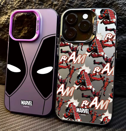 OnlineBoutikStore, Luxury MARVEL DEADPOOL Soft Coque Cover Case For Iphone 16 Pro Max Iphone 15 14 13 12 11, Casetify, RhinoShield #CaseIphone16 #CaseIphone15 /