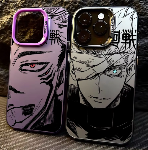 OnlineBoutikStore, Luxury Japan Anime Manga Jujutsu Kaisen Soft Coque Cover Case For Iphone 16 Pro Max Iphone 15 14 13 12 11, Casetify, RhinoShield #CaseIphone16 #CaseIphone15 /