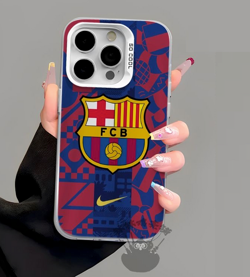 OnlineBoutikStore, Luxury SOCCER FOOTBALL BARCA FOOTBALL CLUB BARCELONE FCB Coque Cover Case For Iphone 16 Pro Max 15 14 13 12 11, Casetify, RhinoShield #CaseIphone16 /12/