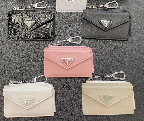 OnlineBoutikStore, Luxury PRADA Key Chain Coin Purse Card  Wallet Porte Monnaie Portefeuille #CoinPurse #Wallet  /2/
