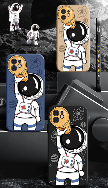 OnlineBoutikStore, Luxury original Astronaut Space Moon Case Cover Coque Custodia Hulle Funda Apple iPhone 13 Pro Max Mini SE 7 8 12 11 X Xr Xs, Casetify, RhinoShield #CaseAstronaut #CaseIphone12 #CaseIphone13