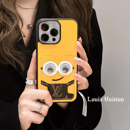 OnlineBoutikStore, Luxury Case Louis Vuitton Minions Cover Cover Coque Custodia Hulle Funda For Apple Iphone 15 Pro Max 14 13 12 11 Xr Xs, Casetify, RhinoShield #CaseIphone14 #CaseLouisVuitton /