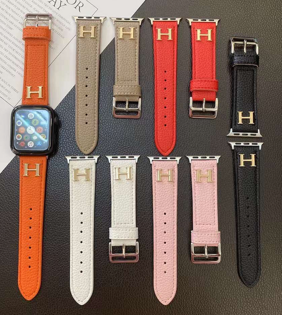 Hermes Watch Apple Watch Strap Leather | Apple Watch Band 44mm Hermes  Leather - Watchbands - Aliexpress