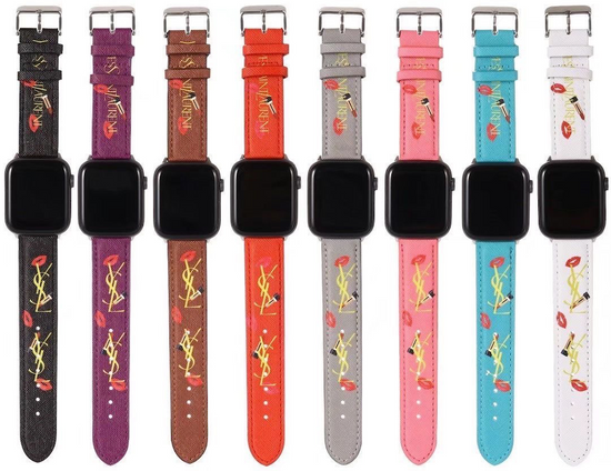 OnlineBoutikStore, luxury Originals YSL Yves Saint Laurent Strap Band Bracelet For All Apple Watch Series #AppleWatch #AppleWatchPrada #BandWatchApple #BandYvesSaintLaurent /