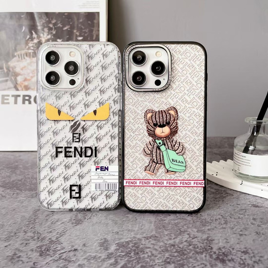 Fendi Cover Coque Case For Apple iPhone 15 Pro Max Plus Iphone 14