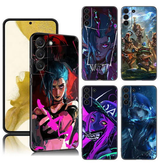 OnlineBoutikStore, League Of Legends Game LOL Case Cover Coque Custodia Hulle For Samsung Galaxy S24 S23 S22 S21 Ultra Note 20 #CaseSamsung #SamsungCase