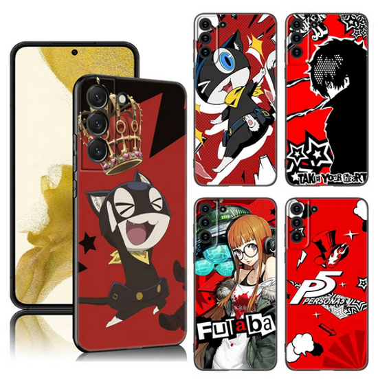 OnlineBoutikStore, Persona 5 Video Game Case Cover Coque Custodia Hulle For Samsung Galaxy S24 S23 S22 S21 Ultra Note 20 #CaseSamsung #SamsungCase