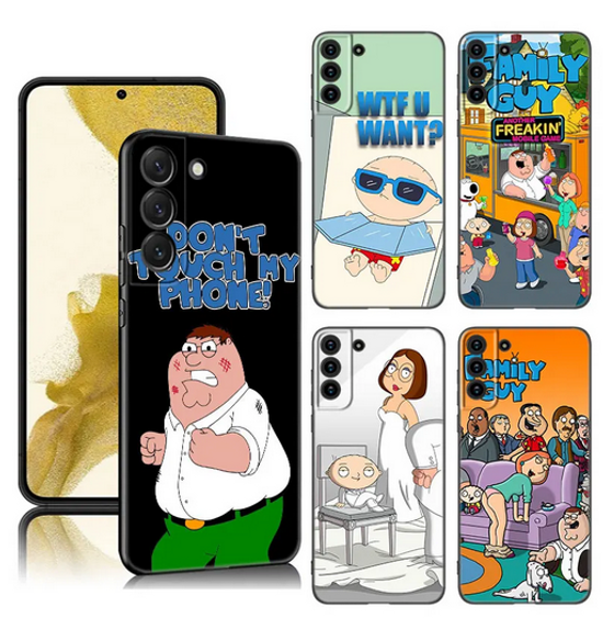 OnlineBoutikStore, F-family Guys Anime Cartoon Case Cover Coque Custodia Hulle For Samsung Galaxy S24 S23 S22 S21 Ultra Note 20 #CaseSamsung #SamsungCase