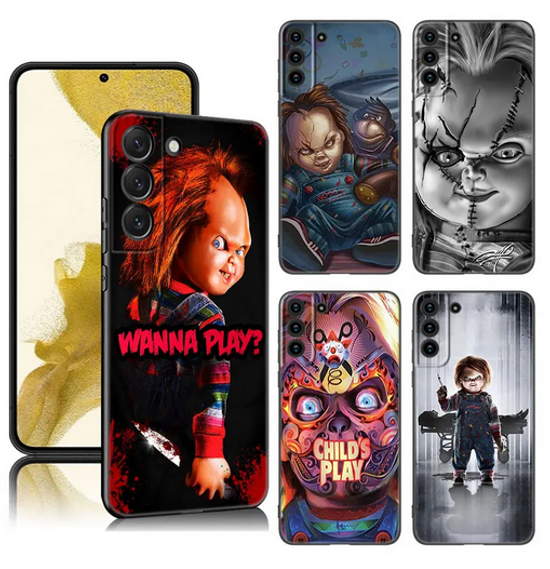 OnlineBoutikStore, Horror Movie Chucky Case Cover Coque Custodia Hulle For Samsung Galaxy S24 S23 S22 S21 Ultra Note 20 #CaseSamsung #SamsungCase