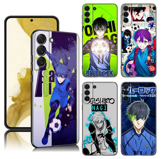 OnlineBoutikStore, Blue Lock Anime Cartoon Case Cover Coque Custodia Hulle For Samsung Galaxy S24 S23 S22 S21 Ultra Note 20 #CaseSamsung #SamsungCase