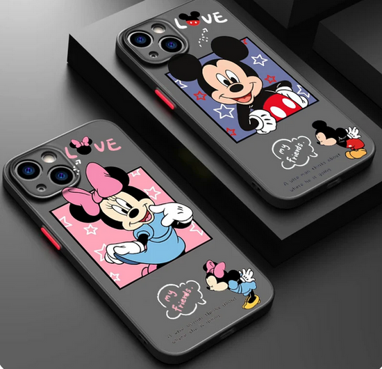 OnlineBoutikStore, Luxury Case Cover Coque Custodia Hulle Funda DISNEY MICKEY MINNIE CARTOON For Apple Iphone 15 14 Pro Max Plus Mini 13 12 11, RhinoShield, Casetify #CaseIphone15  /12