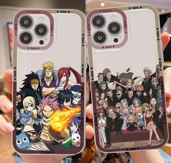 OnlineBoutikStore, Luxury Case Cover Coque Custodia Hulle Funda Fairy Tail Japan Anime Manga Coque Cover Case For Apple iPhone 15 Pro Max Plus Mini 14 13 12 11  /12