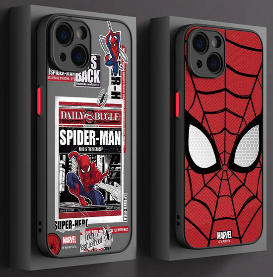 OnlineBoutikStore, Luxury Case Cover Coque Custodia Hulle Funda Marvel Spiderman For Apple iPhone 15 Pro Max Plus Mini 14 13 12 11  /2