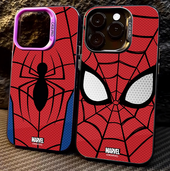 OnlineBoutikStore, Luxury Case Cover Coque Custodia Hulle Funda Marvel Spiderman For Apple iPhone 15 Pro Max Plus Mini 14 13 12 11  /11