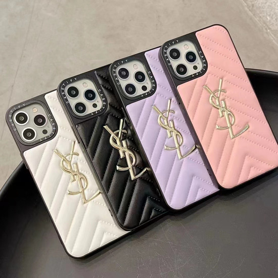 SAINT LAURENT - 【Yves Saint Laurent】iPhone 12Proケース YSL