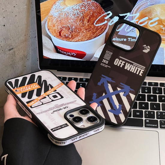 Off White Cover Case For Apple Iphone 12 Pro Max Mini 11 SE X Xr