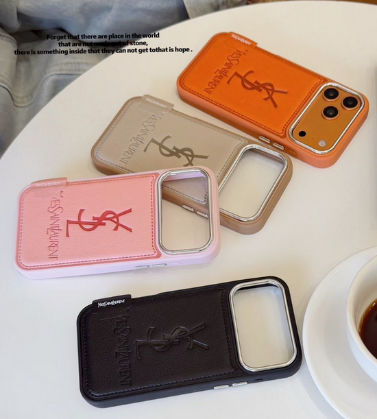 OnlineBoutikStore, Luxury Yves Saint Laurent YSL Coque Cover Case Custodia Hulle Funda For Apple iPhone 17 Pro Max Iphone AIR 16 15 14 13 12, RhinoShield, Casetify #CaseIphone17   /13/