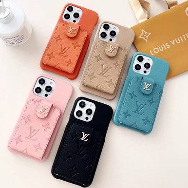 Louis Vuitton Wallet Coque Cover Case For Apple iPhone 15 Pro Max iPhone 14  13 12