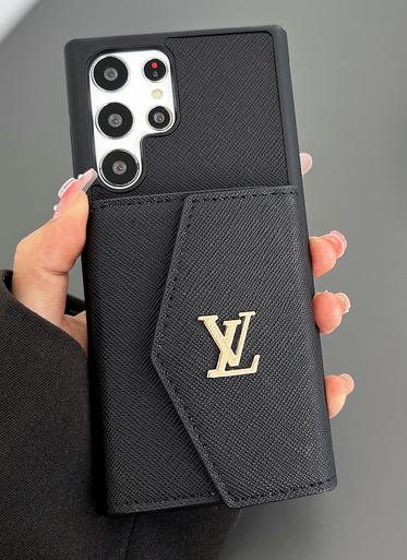 Louis Vuitton Wood Samsung Galaxy S23 Plus Clear Case