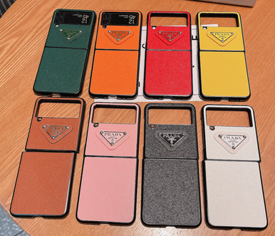 Louis Vuitton prada phone case for iphone 15 galaxy z flip5 4, by Rerecase