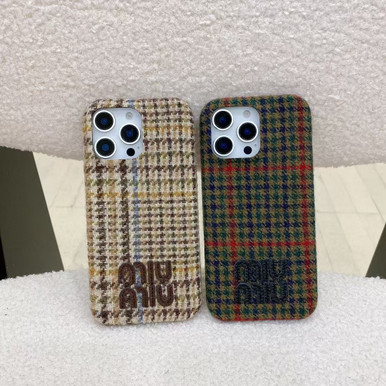 MIU MIU Coque Cover Case For Apple iPhone 16 Pro Max 15 14 13. /5
